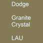 Preview: Dodge, Granite Crystal, LAU.